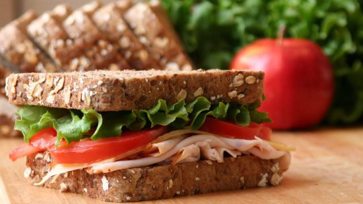 Desayunos saludables faciles sandwich