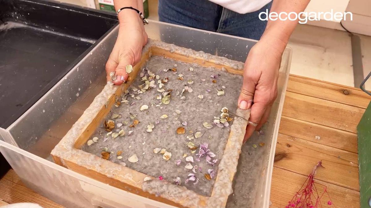 como hacer papel reciclado