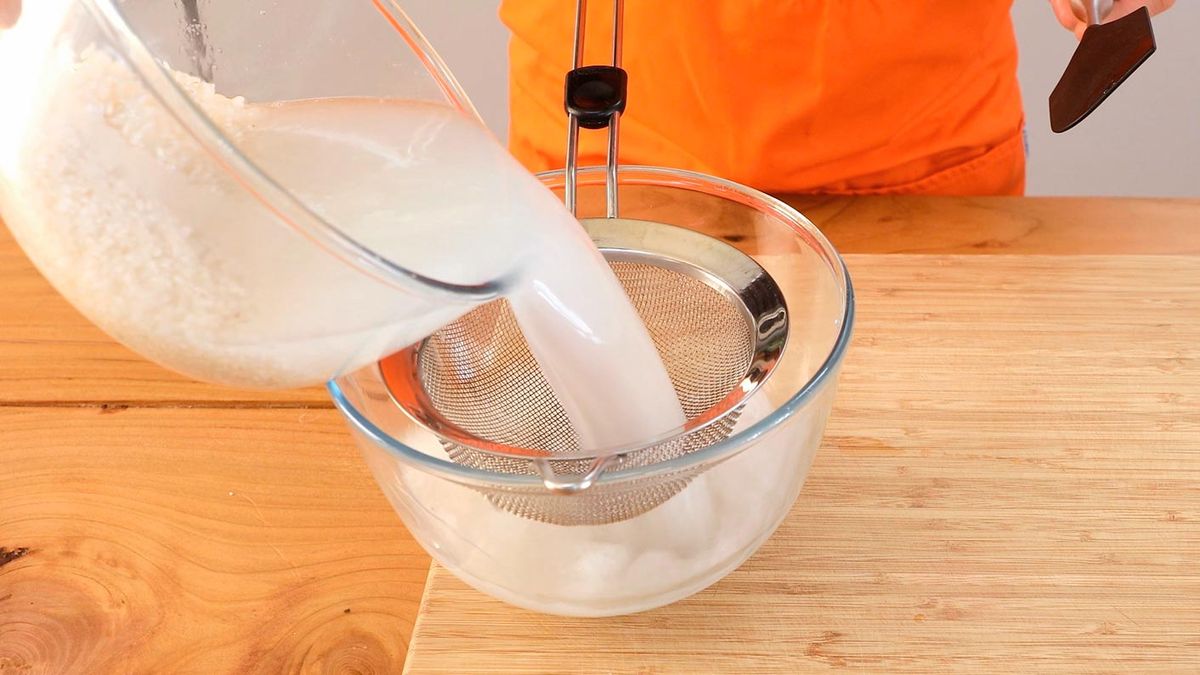 Receta de sushi de salmón y aguacate   paso 1