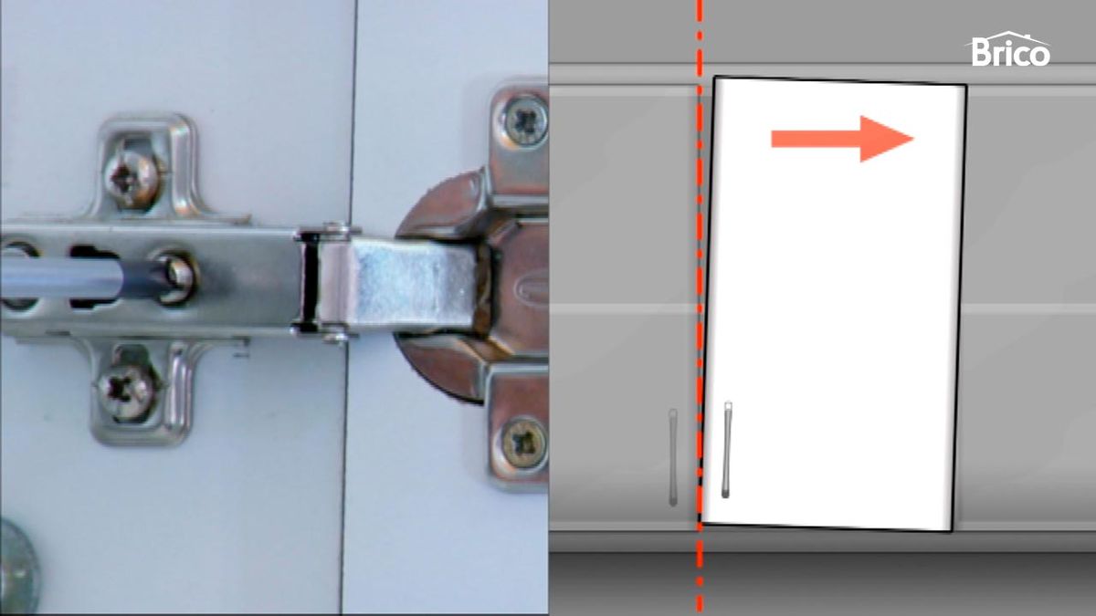 Regular bisagra de cazoleta paso 2