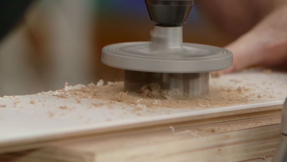 Cañas de bambú decorativas y luminosas paso 3