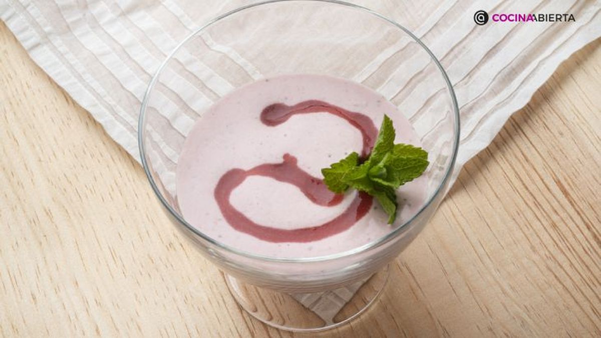 Mousse de fresa