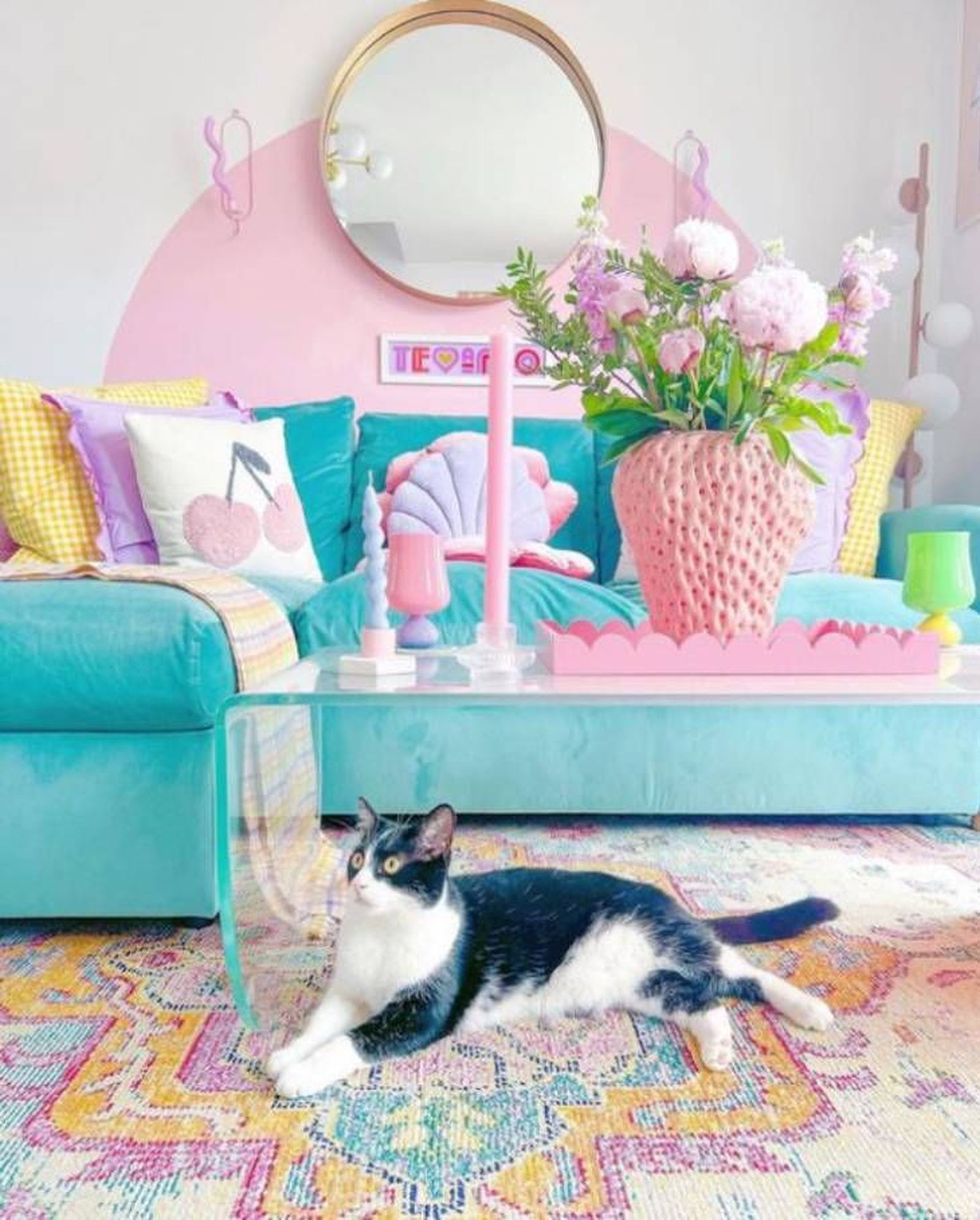 salon dopamine decor pinterest eva