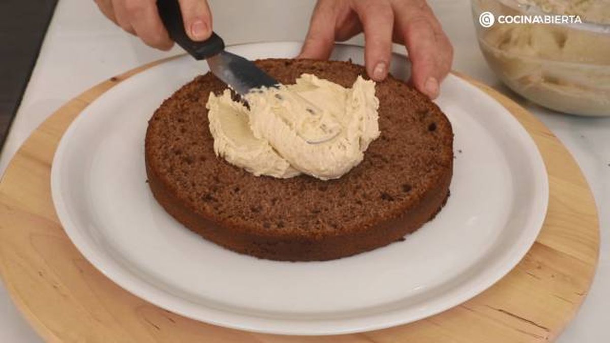 tarta capuchino paso 6