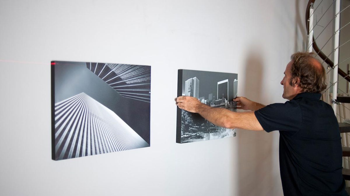 Como colocar cuadros a nivel paso 8