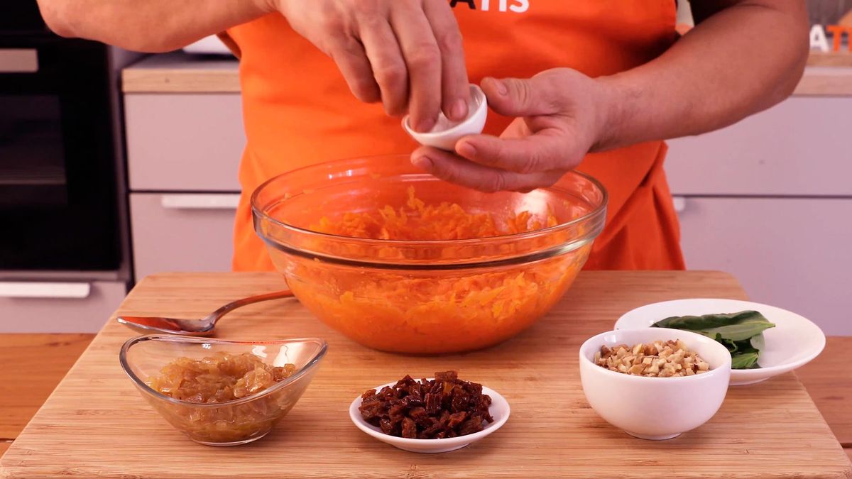 Rollitos de calabaza (receta vegana)   paso 2