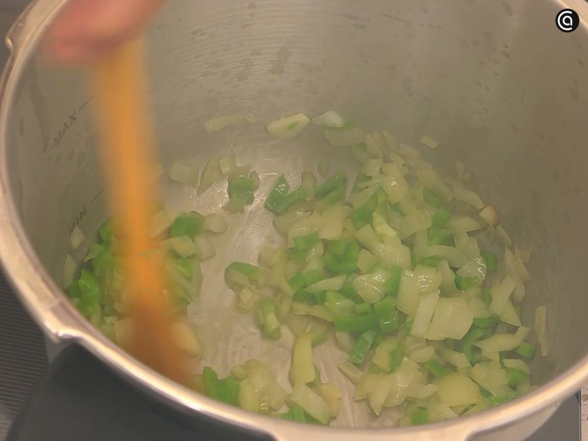 Cocina las hortalizas hasta que se ablanden