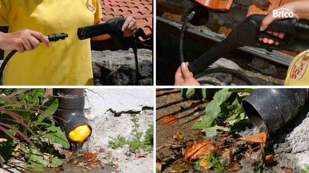 Pasos para limpiar canalones