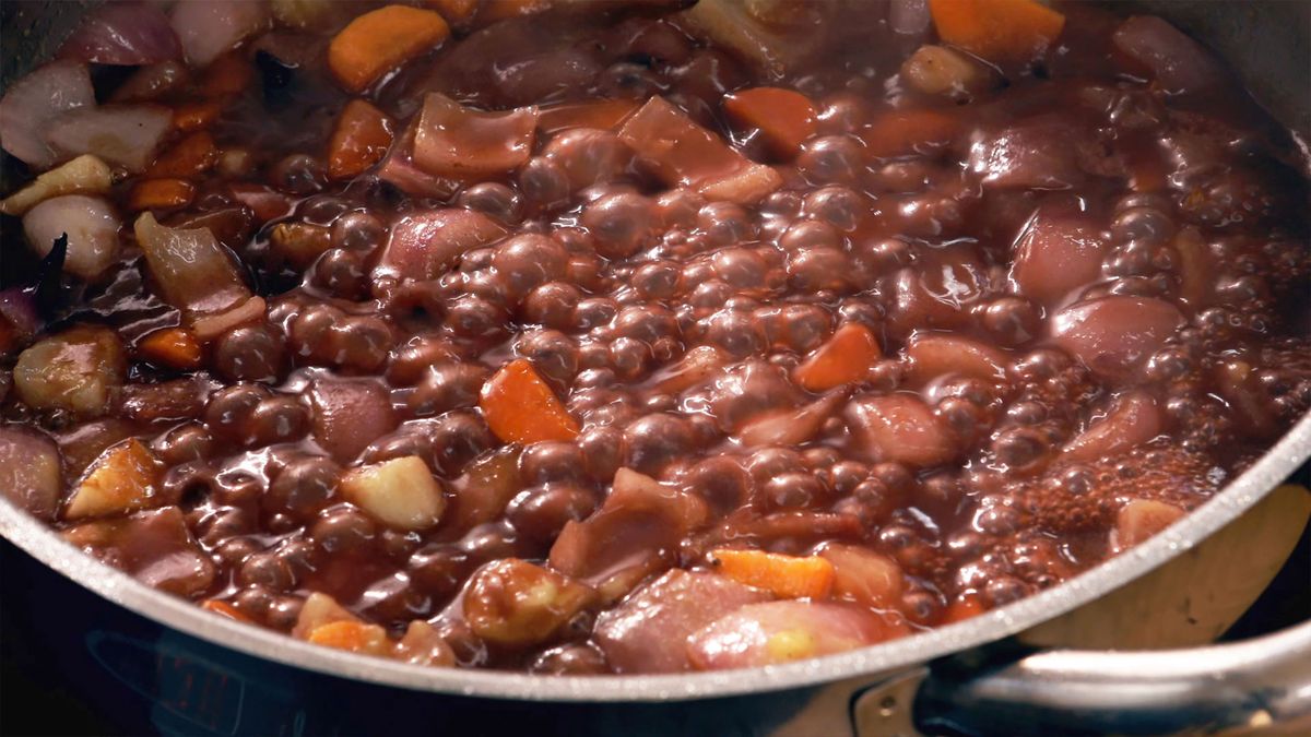 Receta de estofado vegano  paso 4