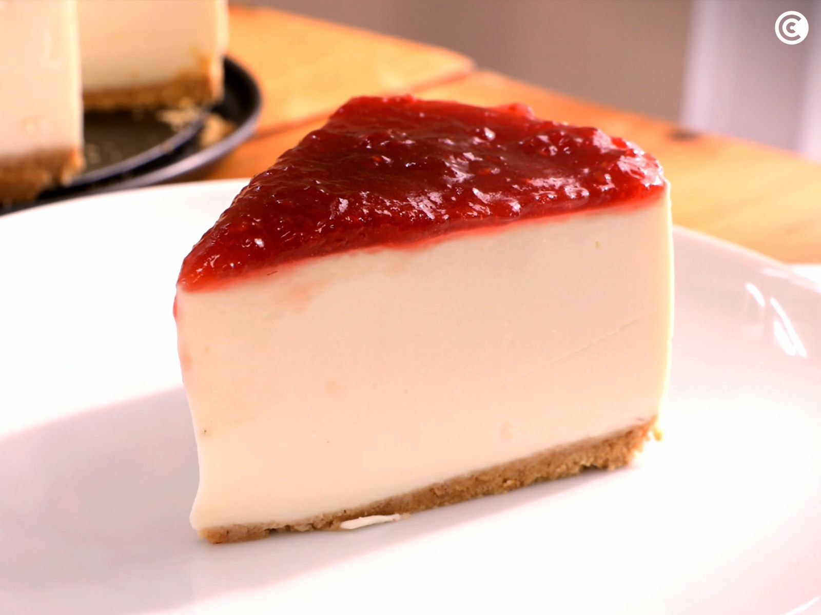 Tarta de queso cremosa