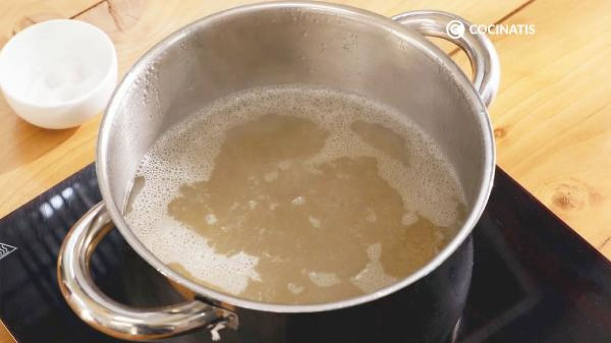 Receta tabulé  paso 1