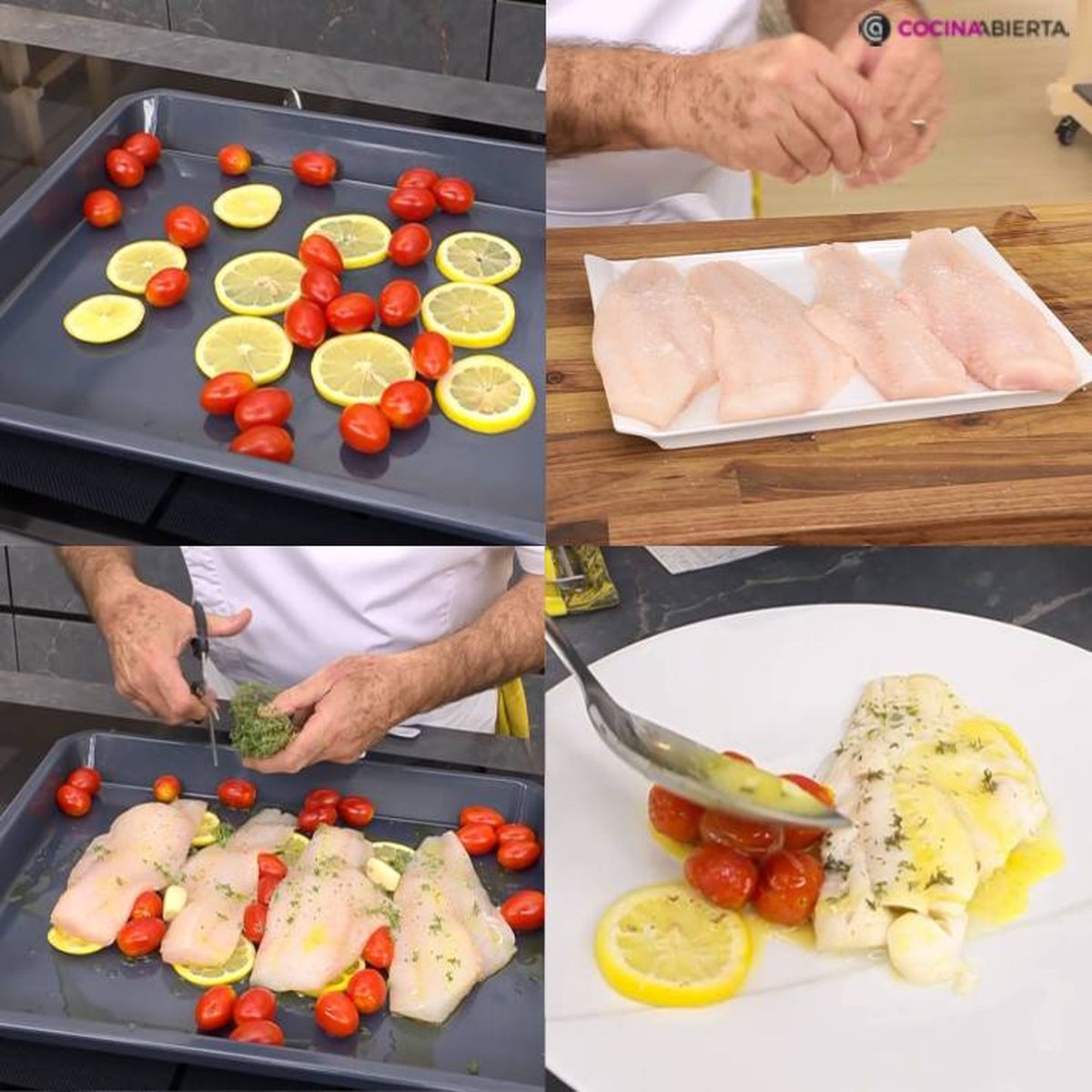 bacalao fresco al horno receta pasos