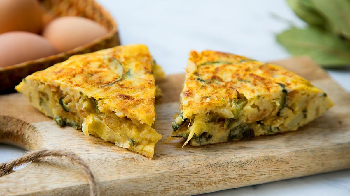 Recetas de tortilla de patata vegetariana