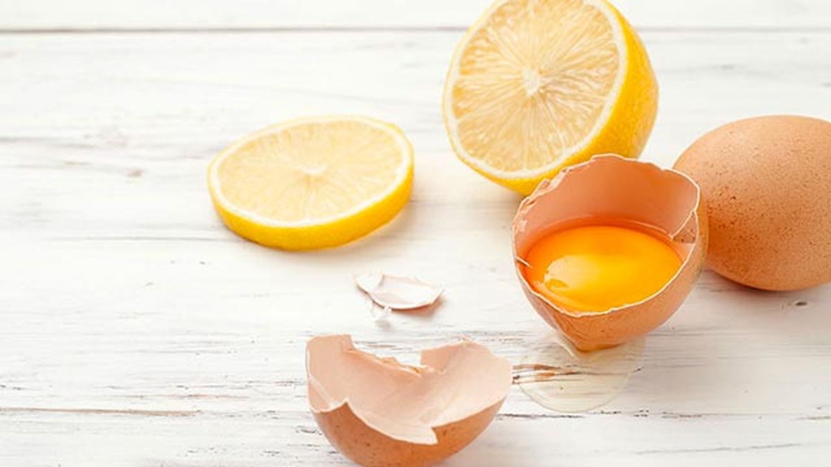 mascarilla huevo limon