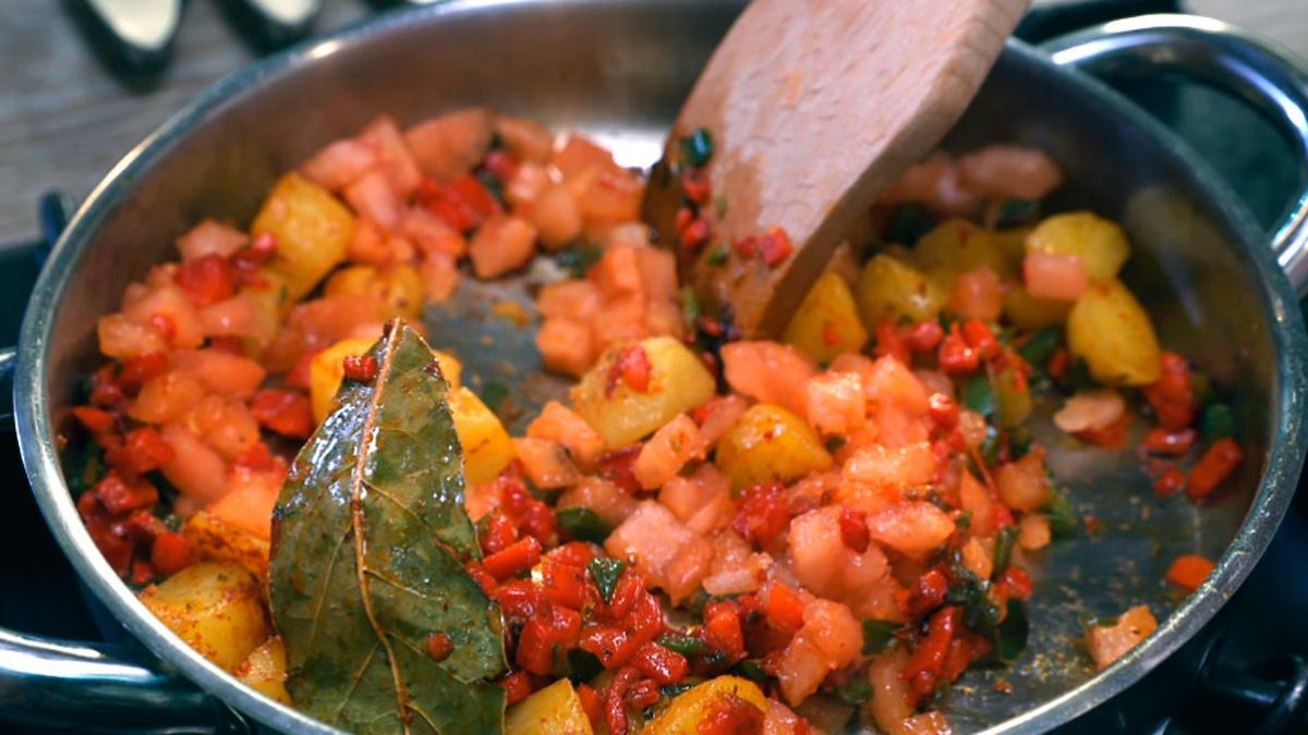 Receta de arroz con bacalao  paso 4