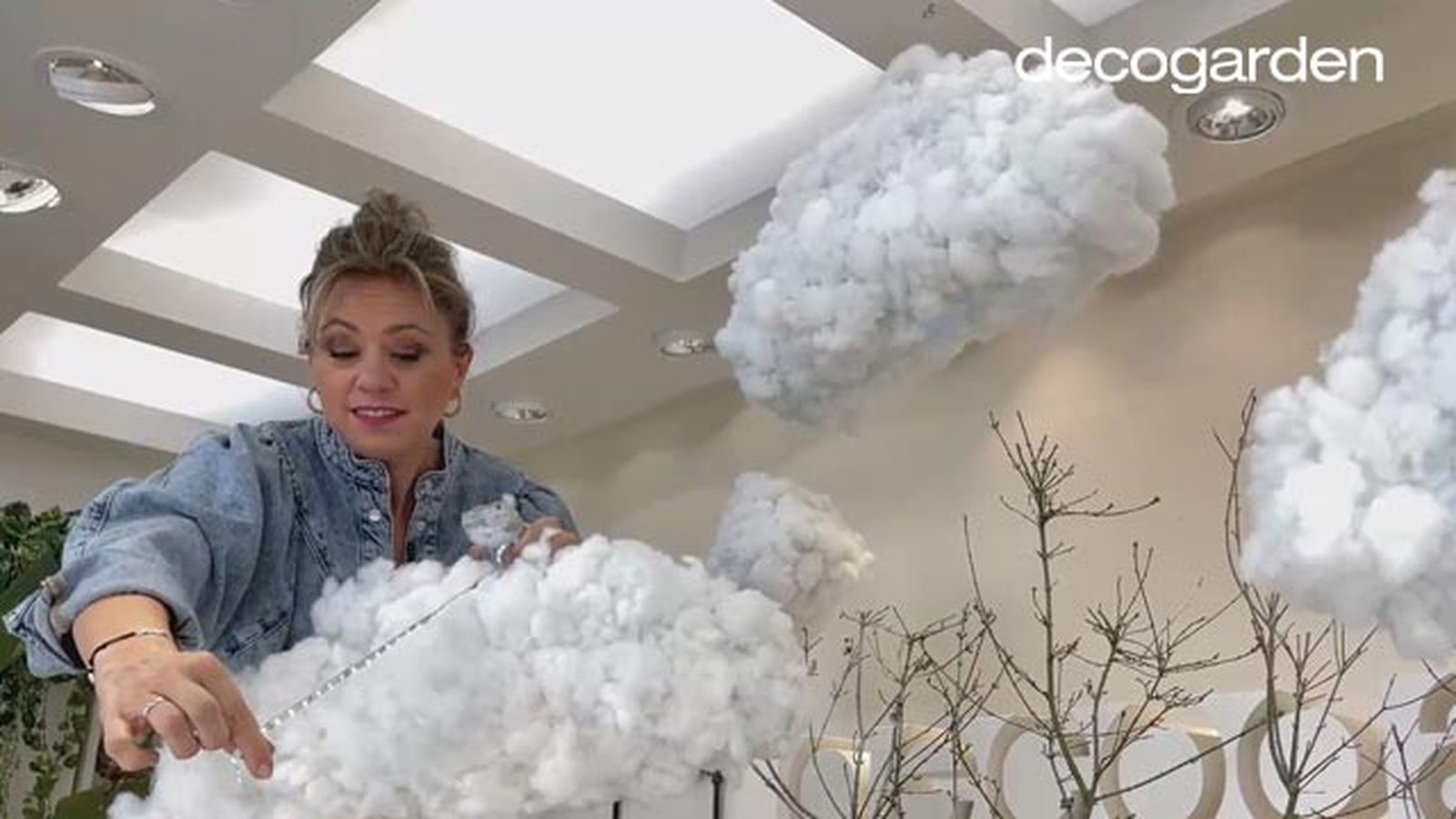 lampara forma nube paso 6 lampara forma nube paso 6