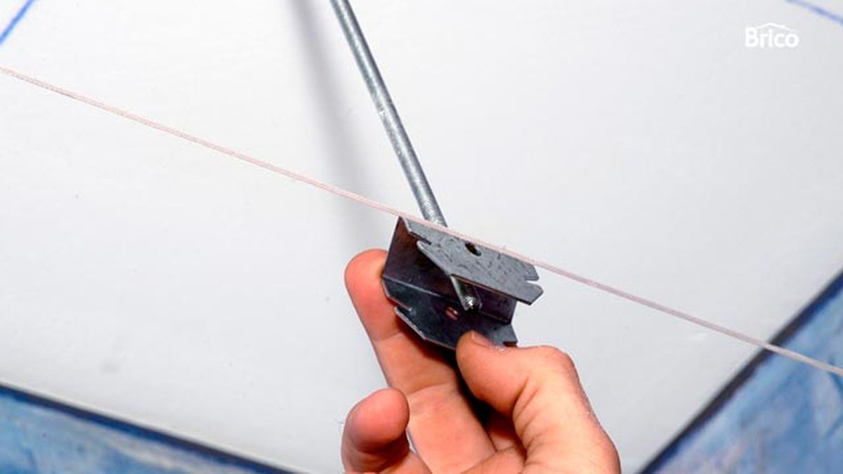 Techo de yeso laminado paso 8