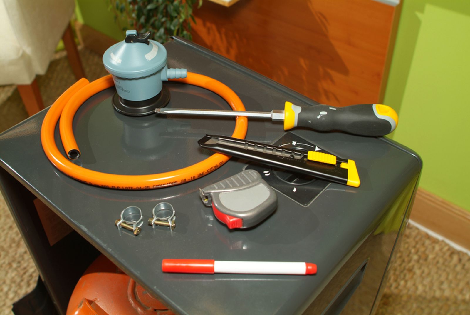 Mantenimiento del kit regulador del gas butano Mantenimiento del kit regulador del gas butano