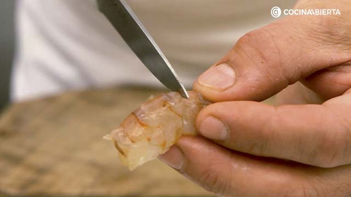 Como pelar gambas y langostinos 5
