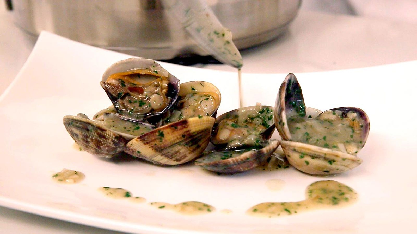 Receta de almejas a la marinera paso 5 Receta de almejas a la marinera paso 5