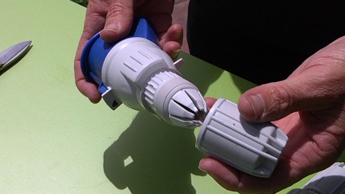 Cómo montar un alargador para exterior paso 1