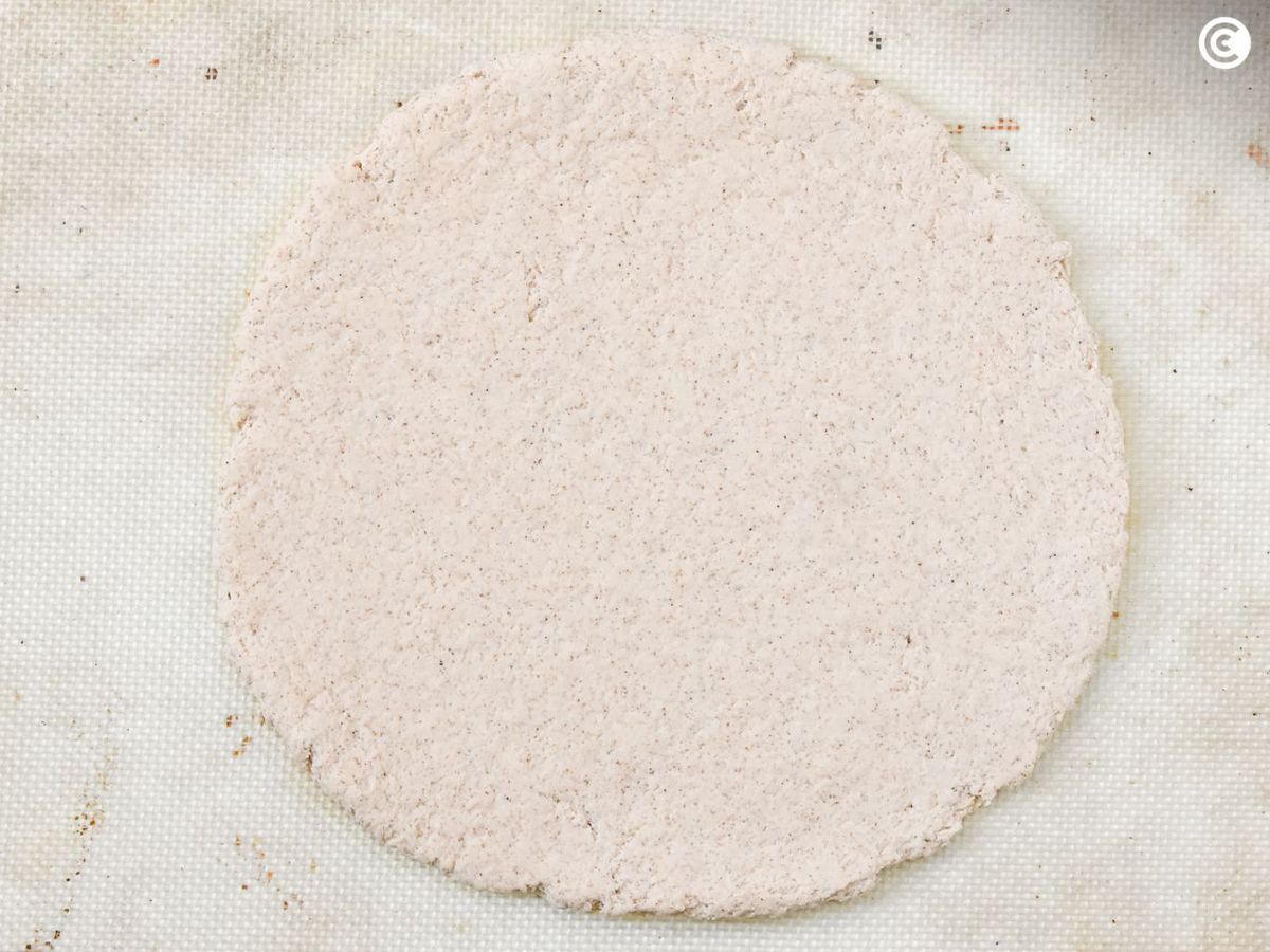 Masa de pizza para prepararla a la carbonara