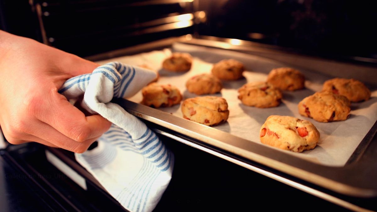 Receta de galletas de fresa   paso 6