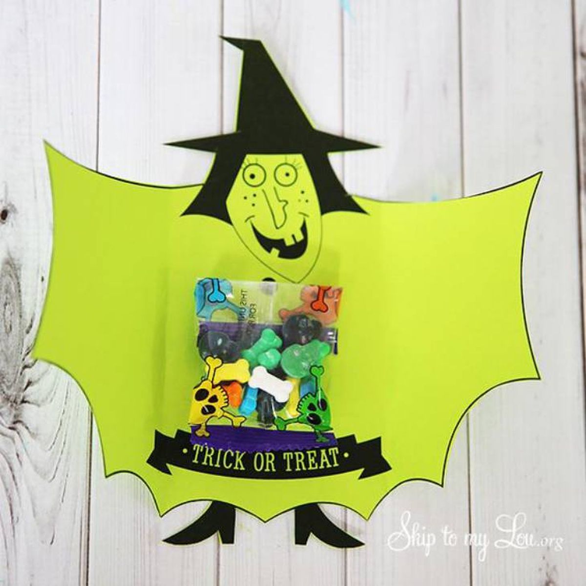 envolver caramelos halloween bruja pinterest Skip to my Lou