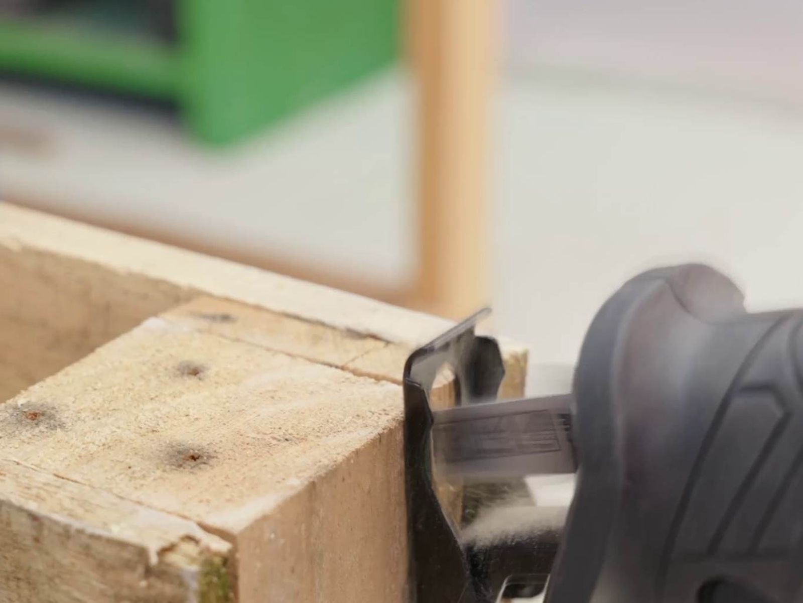 Cortar las piezas del palet