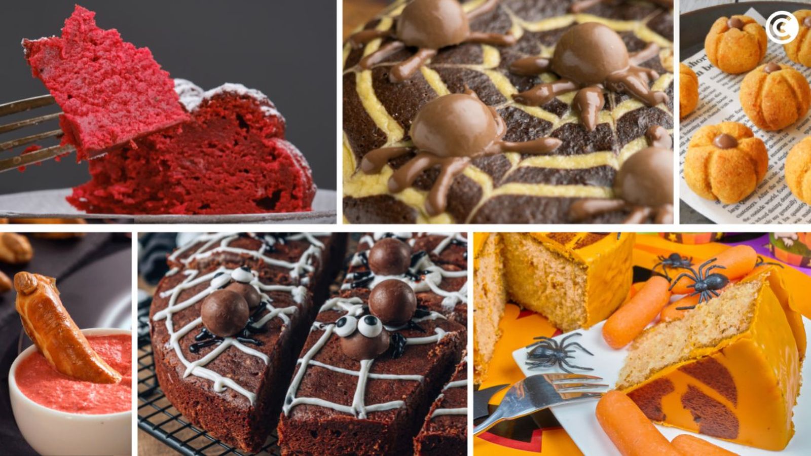 Bizcochos para Halloween