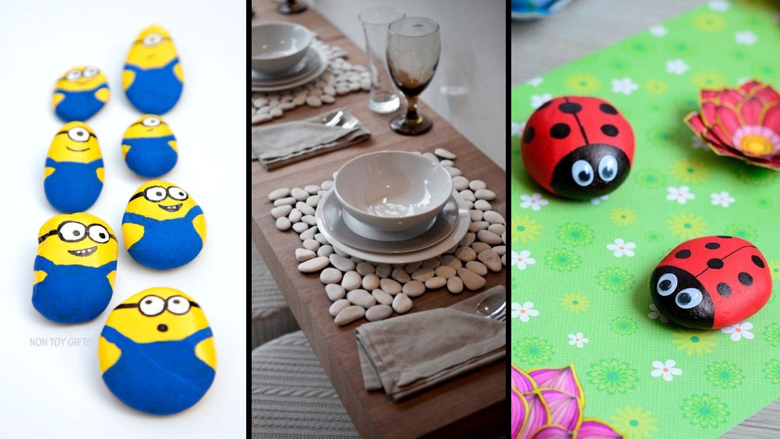 decoracion con piedras