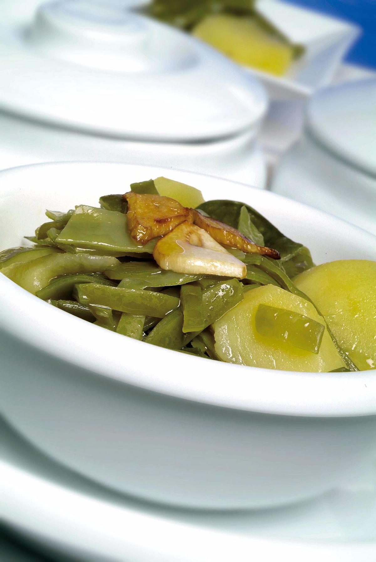 Receta de judías verdes con patatas