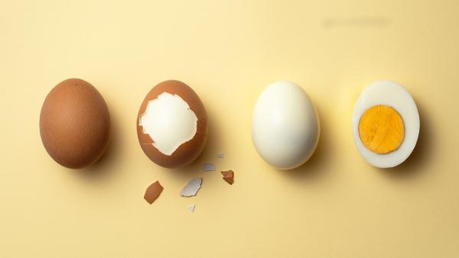 Paso a paso para pelar huevos duros Paso a paso para pelar huevos duros