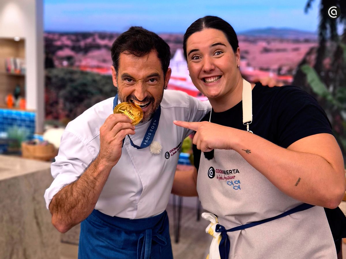 Joseba Arguiñano y Paula Leitón