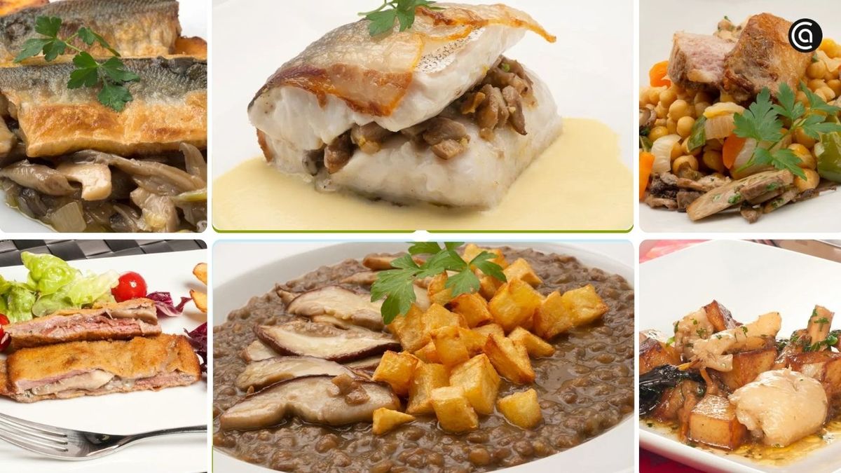 Recetas con setas para saborear el otoño: platos de carne, pescado, legumbres y verduras con todo el sabor de la temporada.