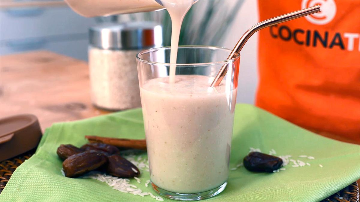 Bebida de arroz y dátiles 