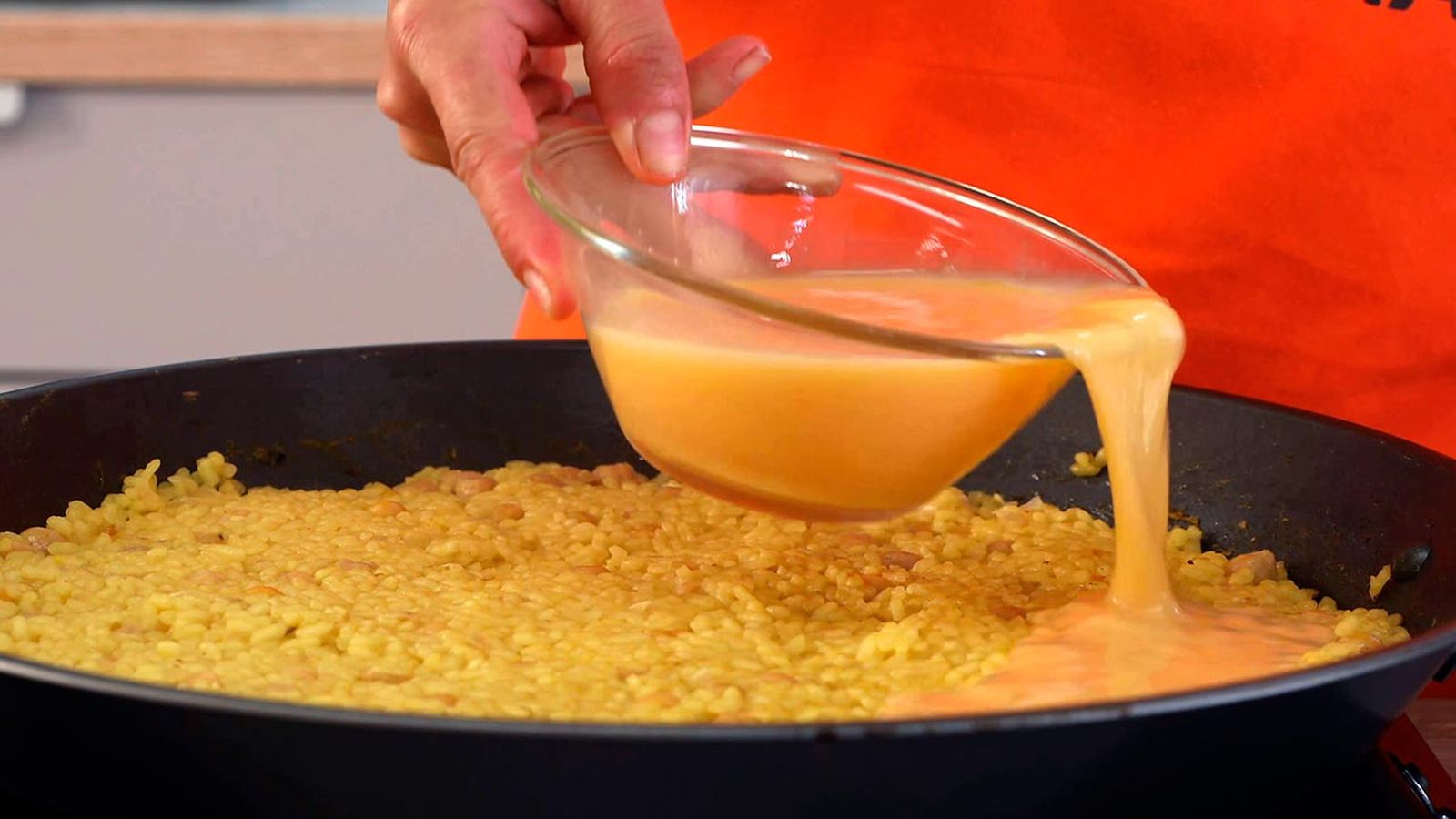 Receta de arroz con costra paso 5 Receta de arroz con costra paso 5