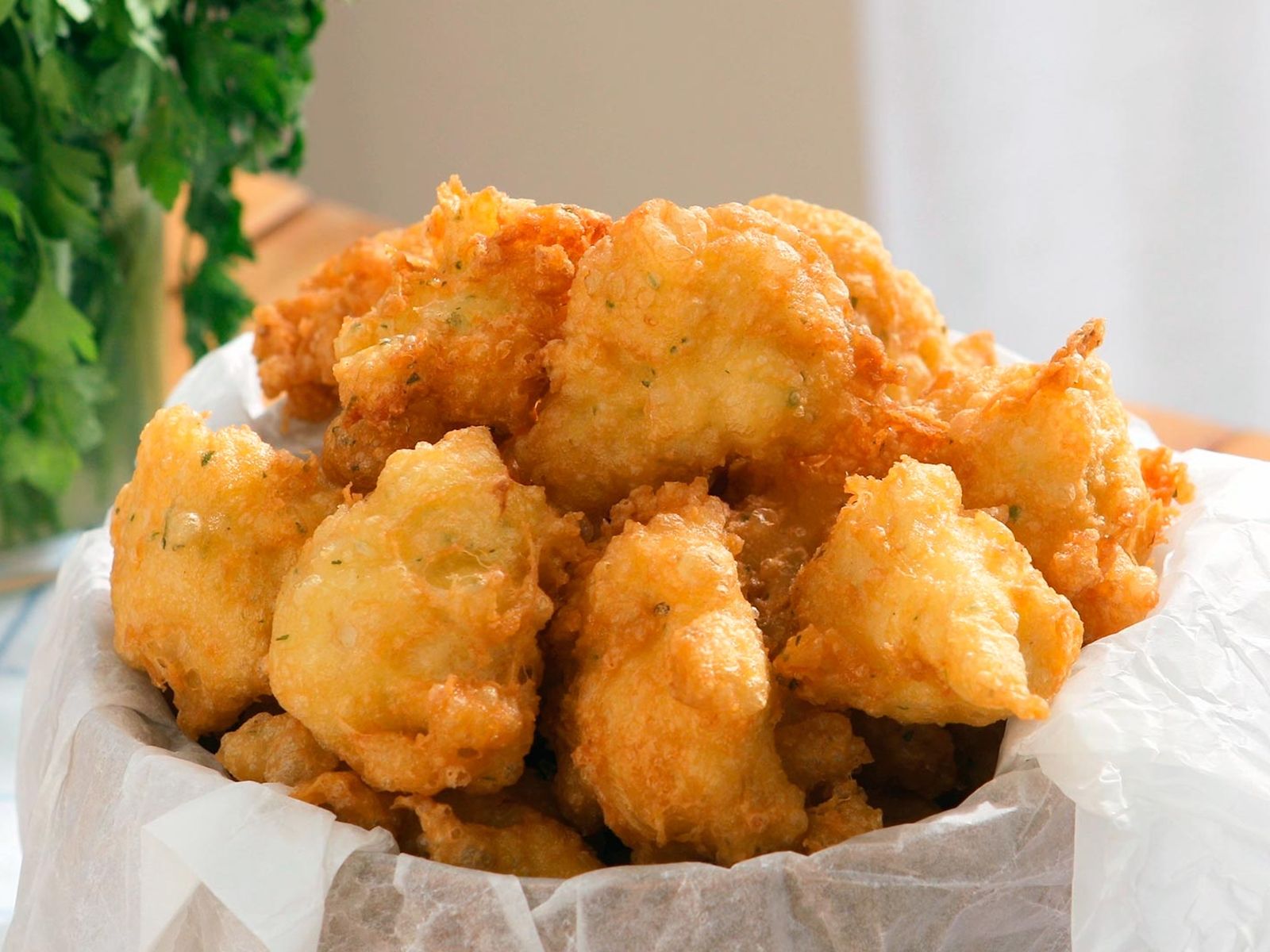 Buñuelos de bacalao