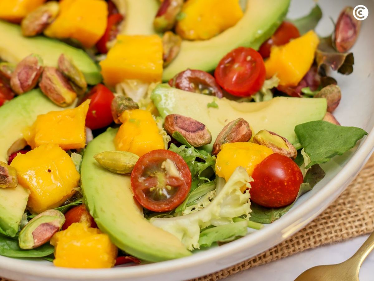 Ensalada de aguacate y mango