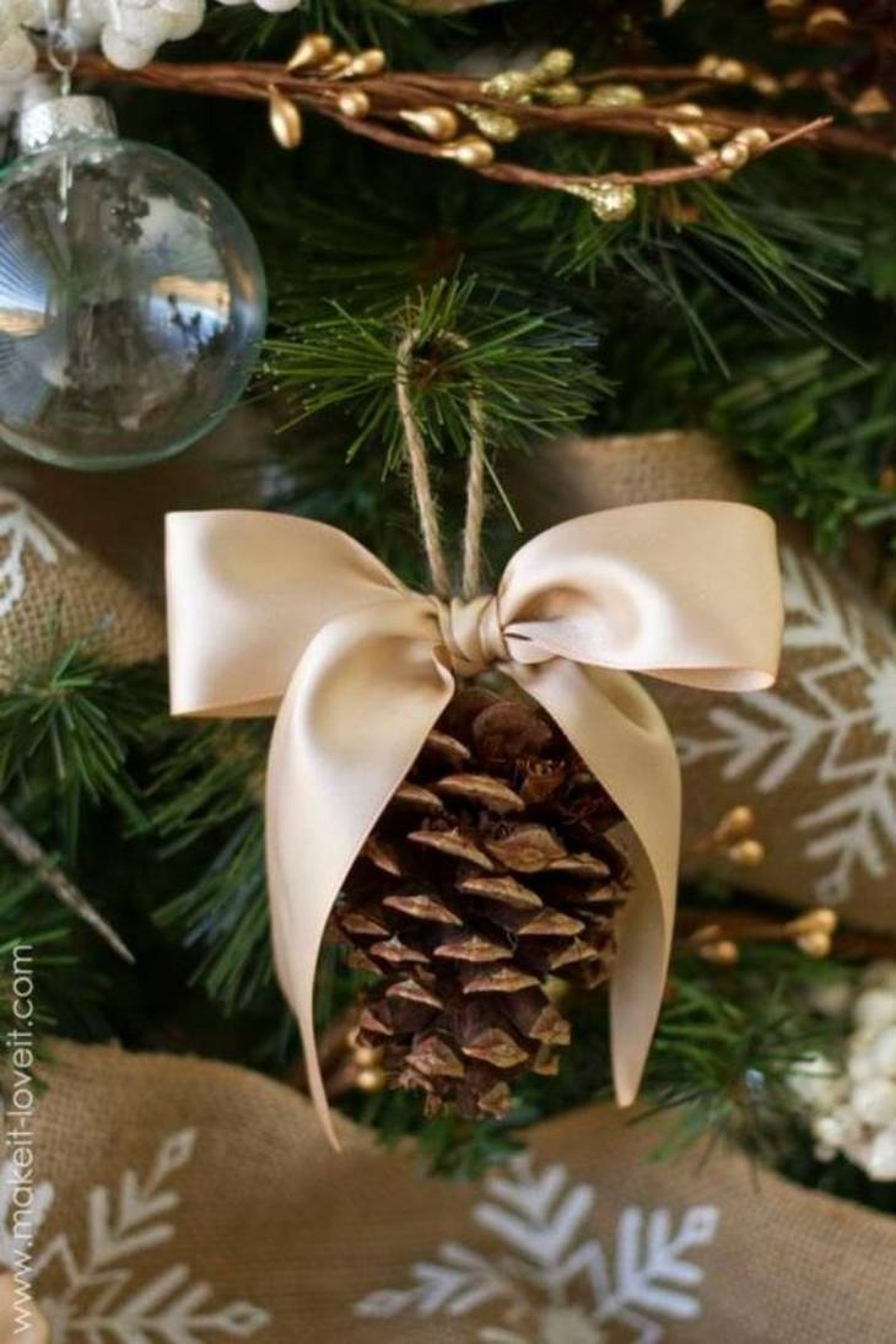 piñas decorar arbol navidad enfemenino piñas decorar arbol navidad enfemenino