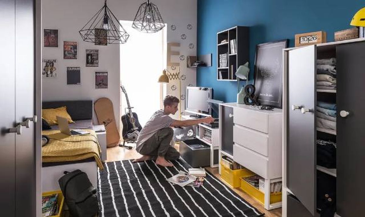 Habitaciones juveniles pequeñas ideas y consejos para decorar y aprovechar al máximo el espacio 5