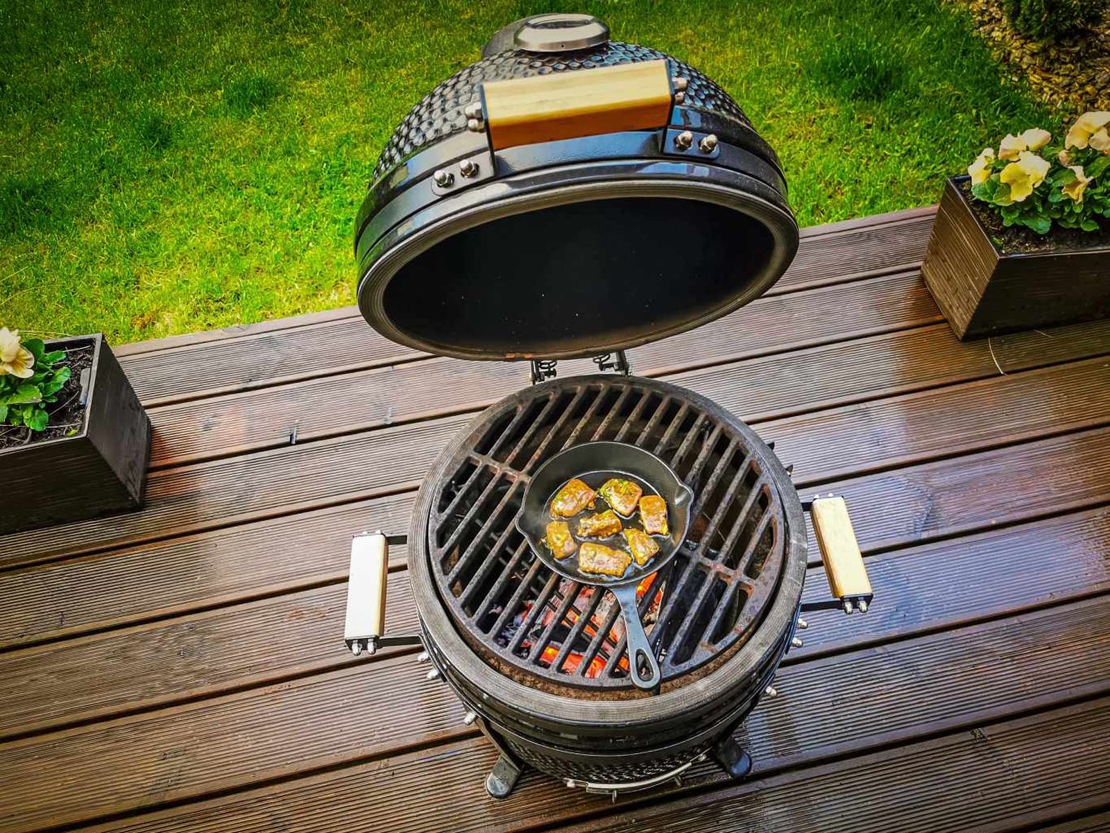 Una de las mayores ventajas del kamado es su versatilidad Una de las mayores ventajas del kamado es su versatilidad