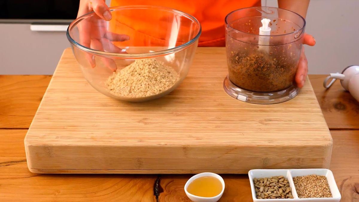 Receta de barritas energéticas   paso 4