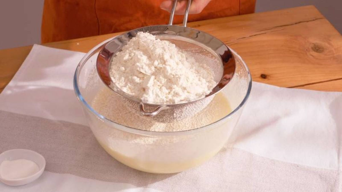 Receta magdalenas  paso 2