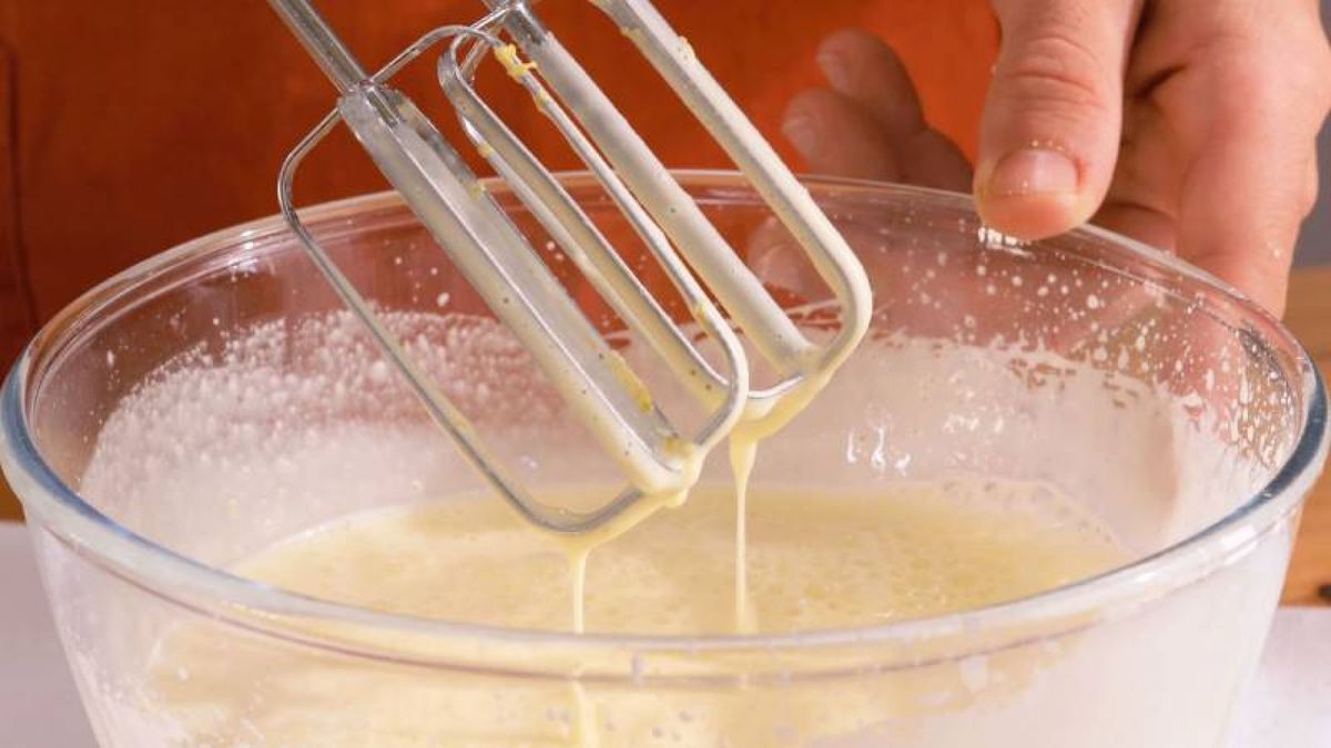 Receta magdalenas  paso 1