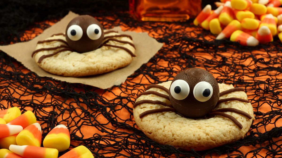 galletas arana halloween