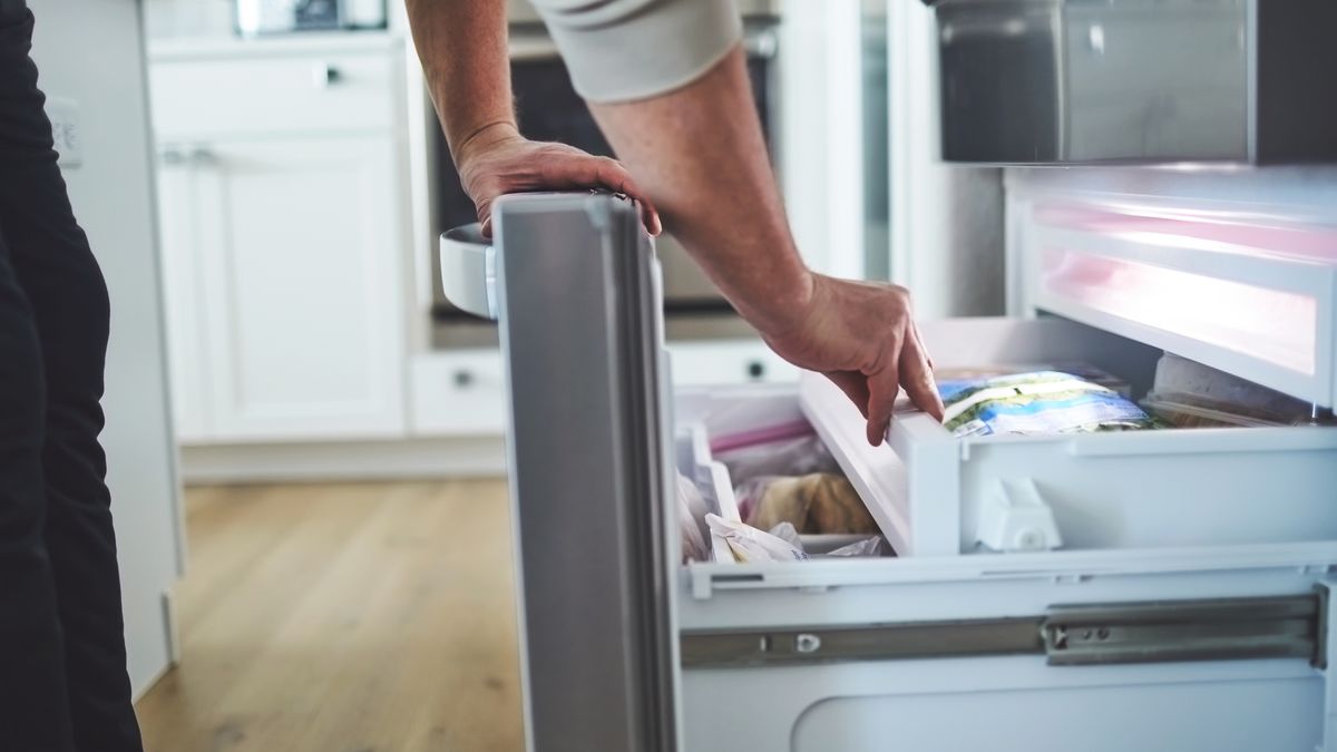 Los alimentos con mucha agua no se deben congelar