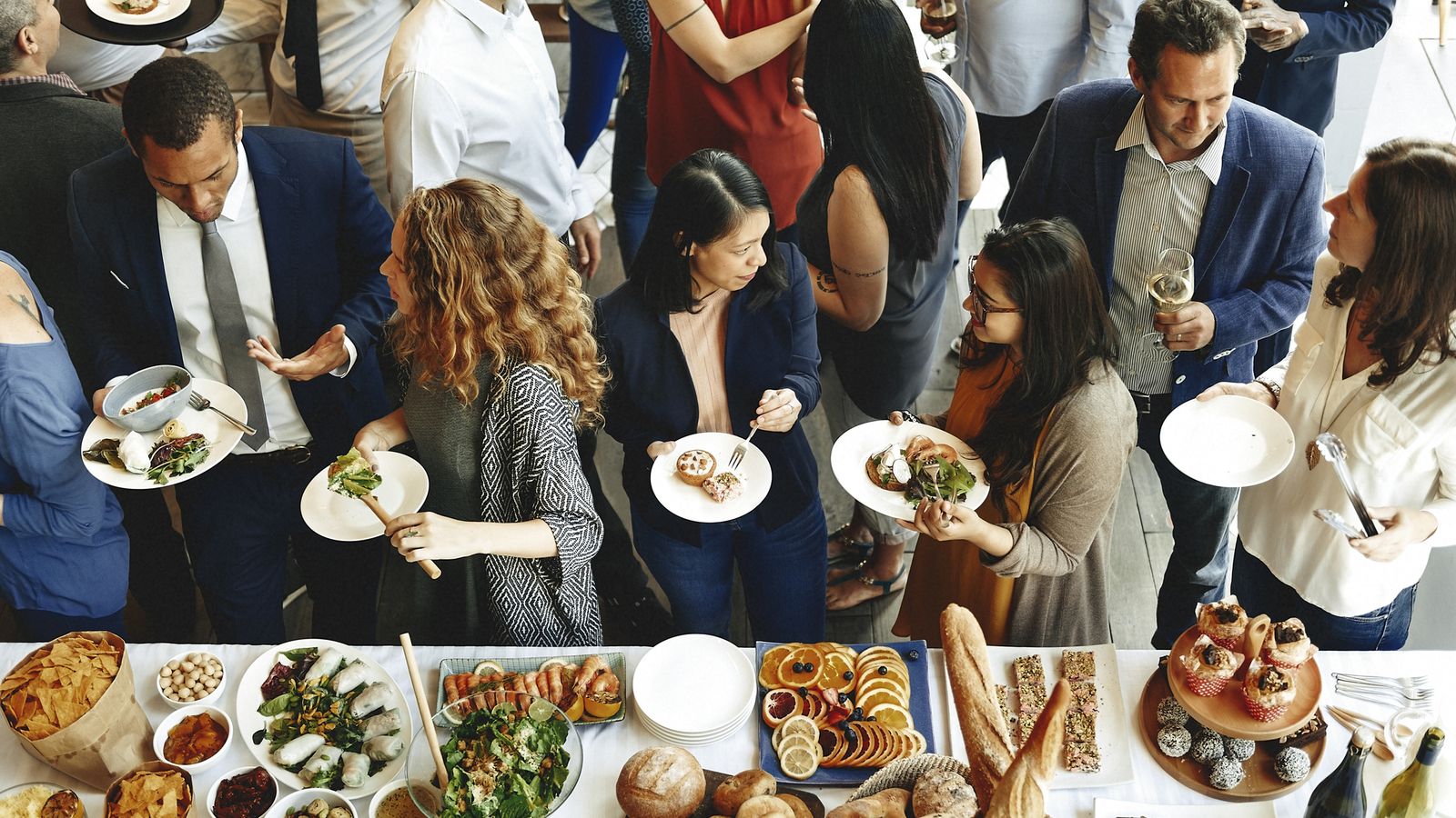 En muchos eventos se cocina fuera de una cocina profesional fija