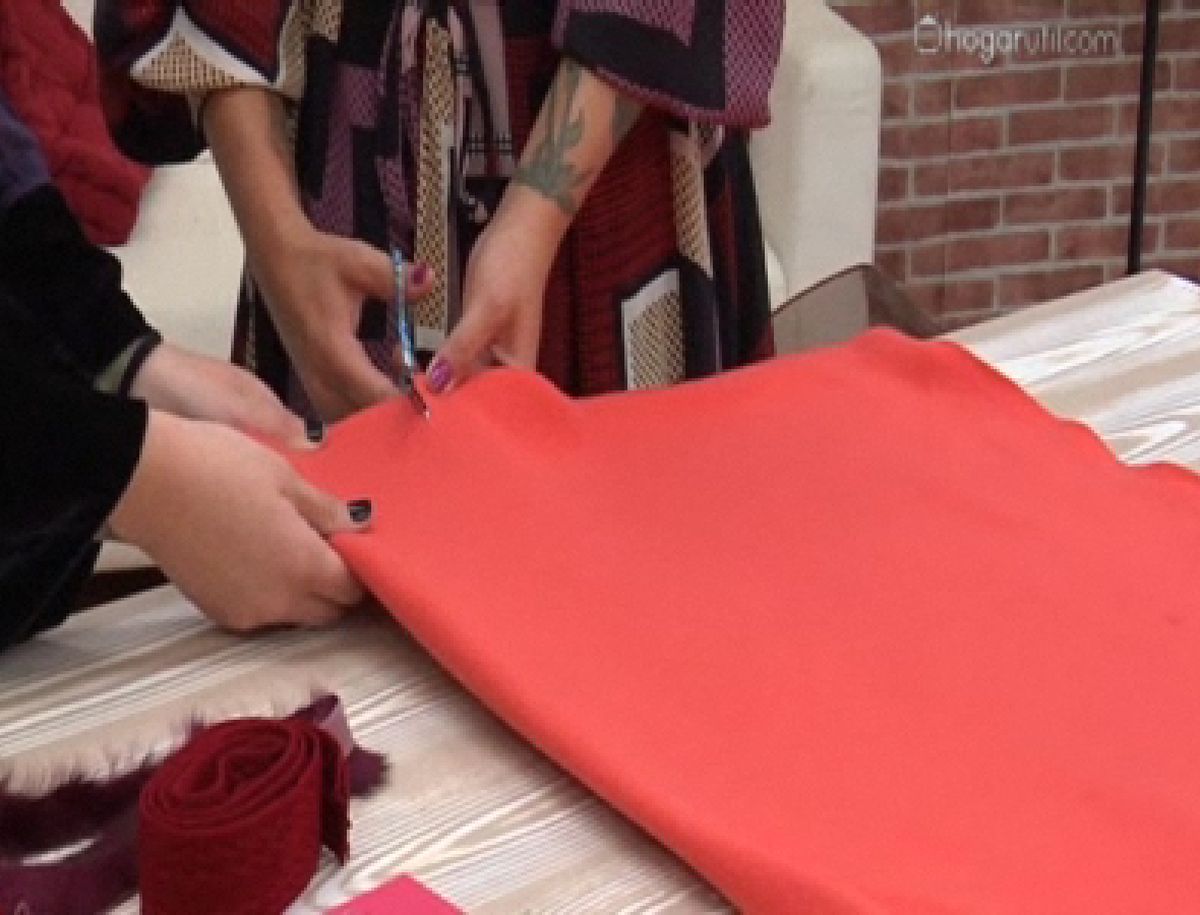 hacer un poncho con una manta p1