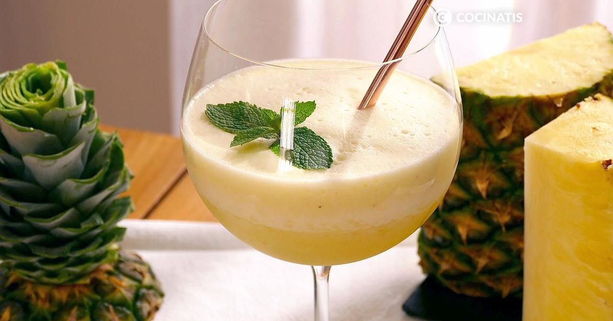 Piña colada ¡El cóctel perfecto para el verano!